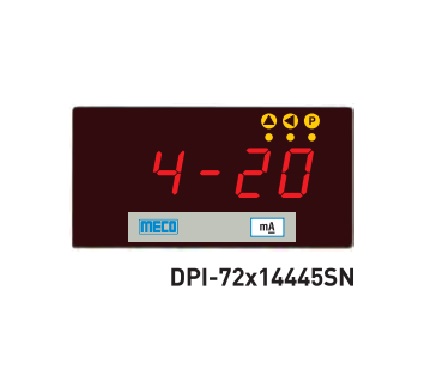 4Â½ Digit Programmable Process Indicator DPI - 72x14445SN Input Triple Range: -10/0/10V DC (Any One Only) With Auxiliary Power 85-265V AC/DC