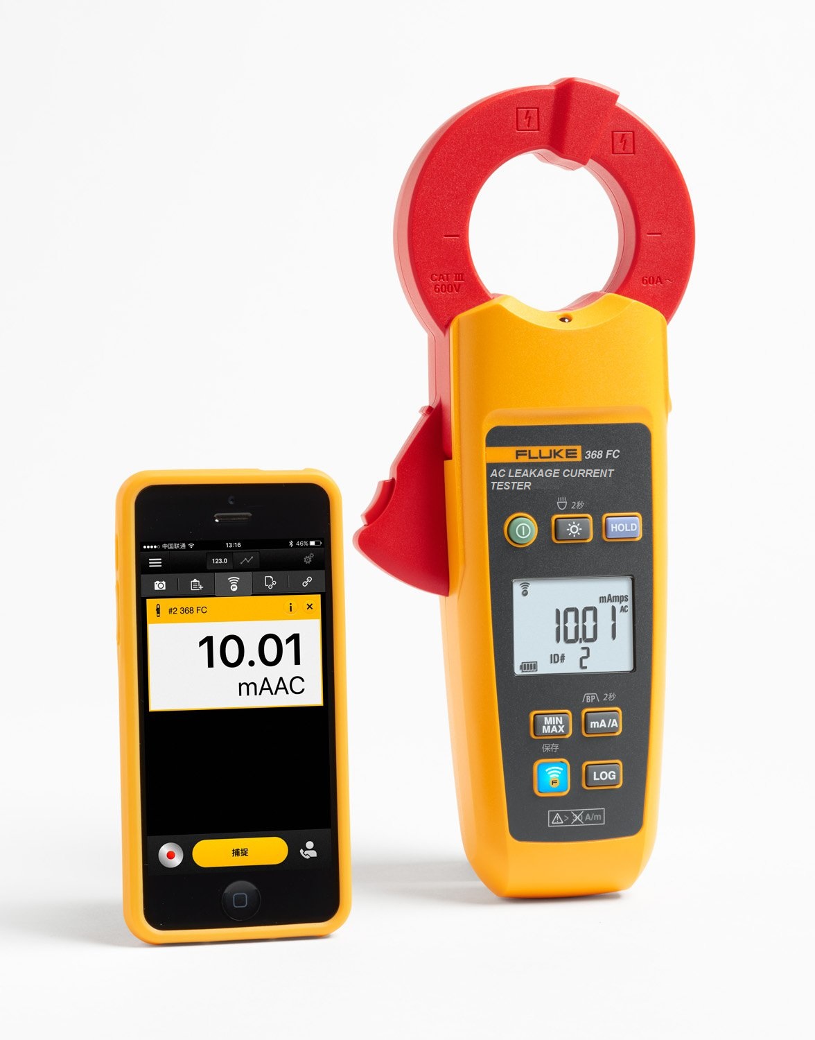 Fluke Fc True Rms Leakage Current Clamp Meter