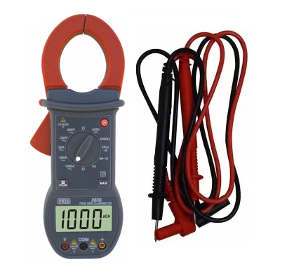 MECO 3636 3Â½ Digit / 2000 Count 1000A AC TRMS Digital Clampmeter