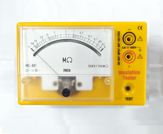 MECO MC 901  100V - 20MÎ© Analog Insulation Tester