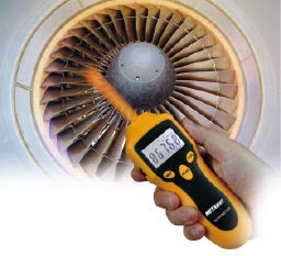 Metravi NCTM-2000 Contact & Non-contact combined Digital Tachometer upto 99,999 RPM, RPM Testing Meter