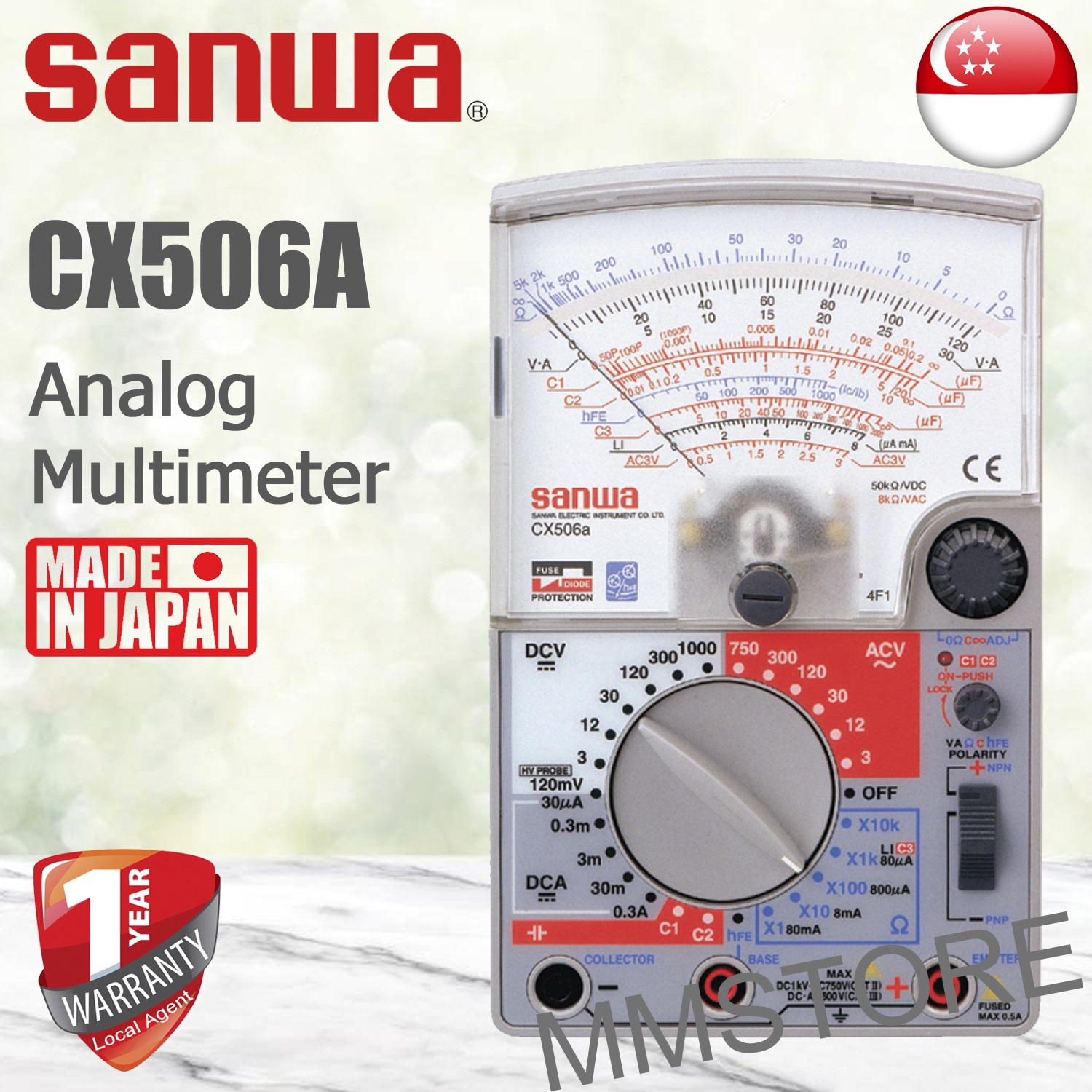 SANWA MODEL CX506a Analog Multimeter