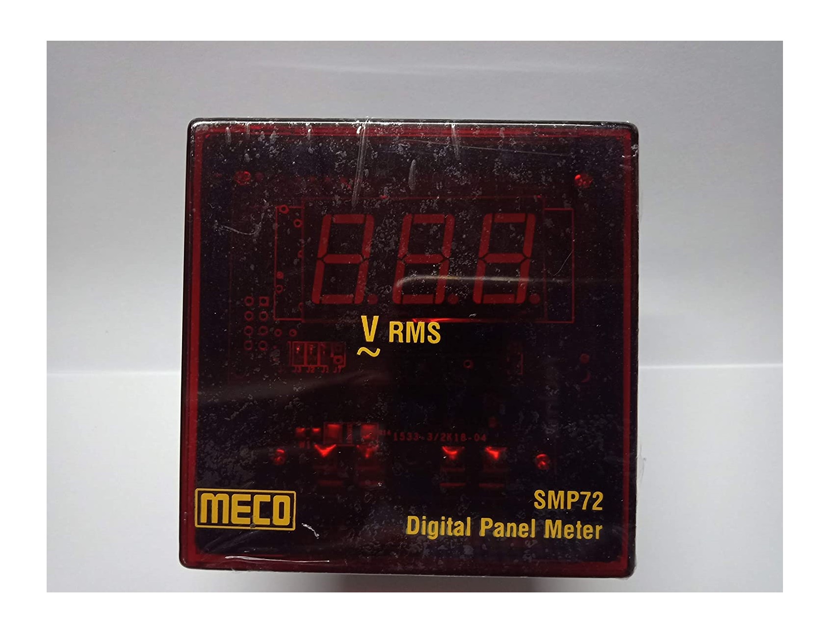 MECO 4Digit Programmable Panel Meter 0-75V Model SMP72-AC
